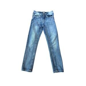 TRUE INDIGO Boys Jeans Adjustable Waistband Size 12